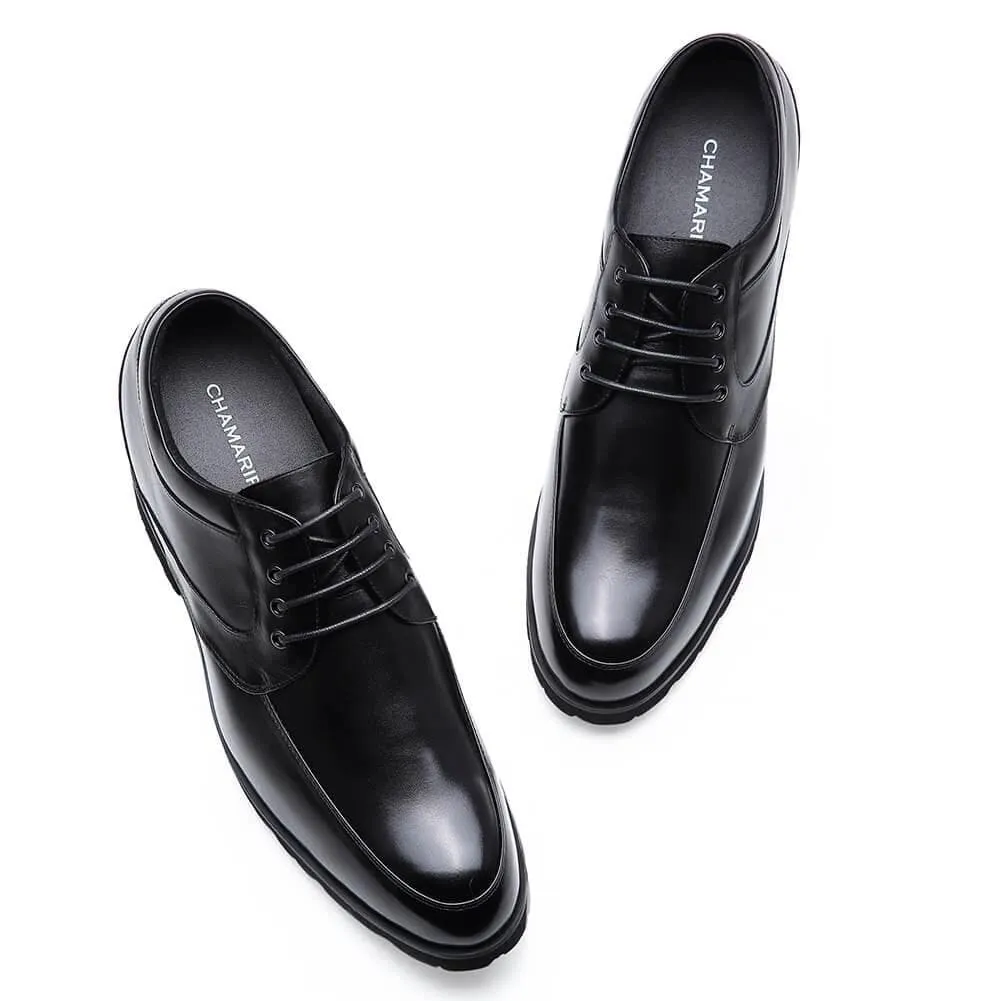 12 CM / 4.72 Inches Taller - CMR CHAMARIPA Elevator Dress Shoes For Men Heel Lift Shoes