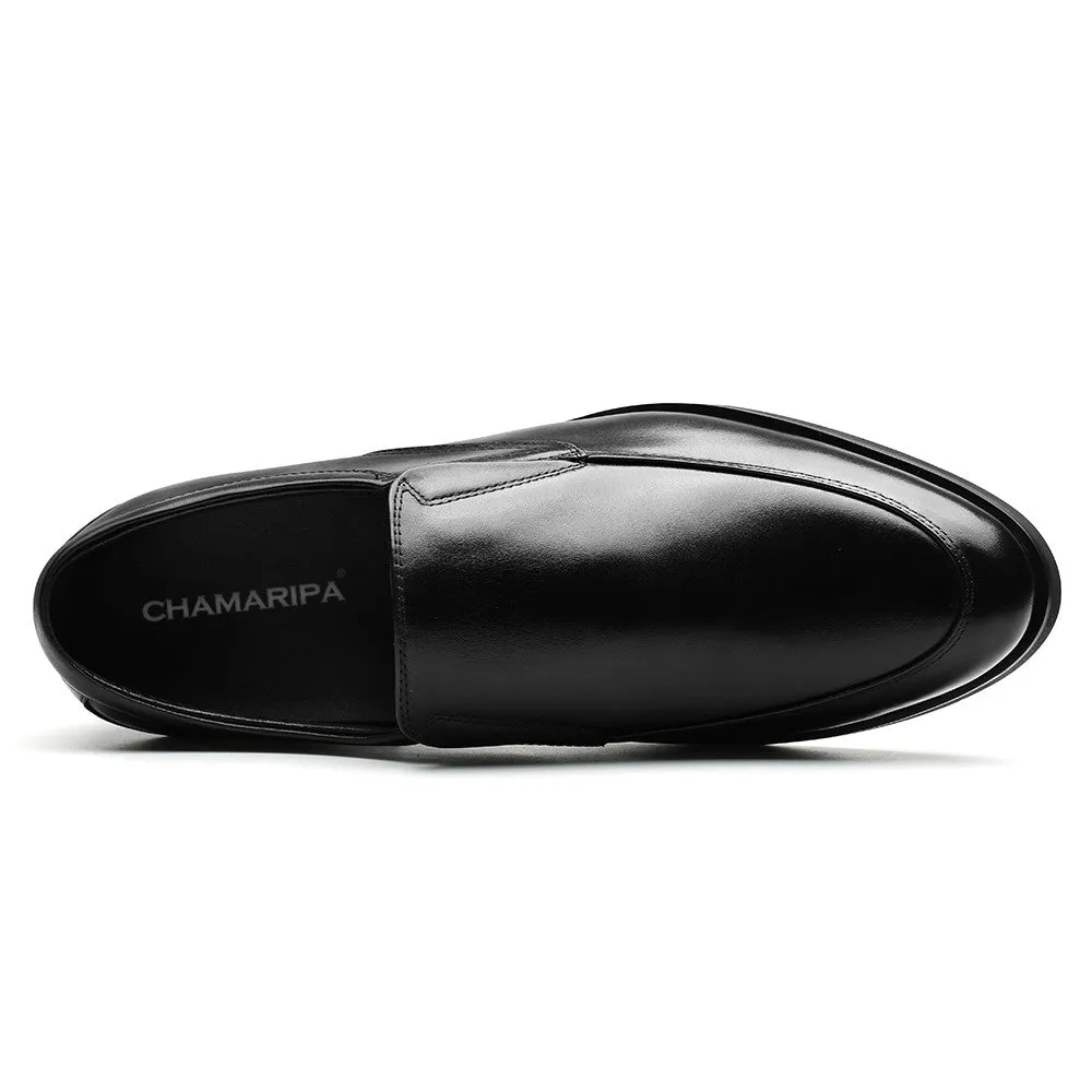 7 CM / 2.76 Inches CMR CHAMARIPA Slip-On Height Increasing Shoes for Men