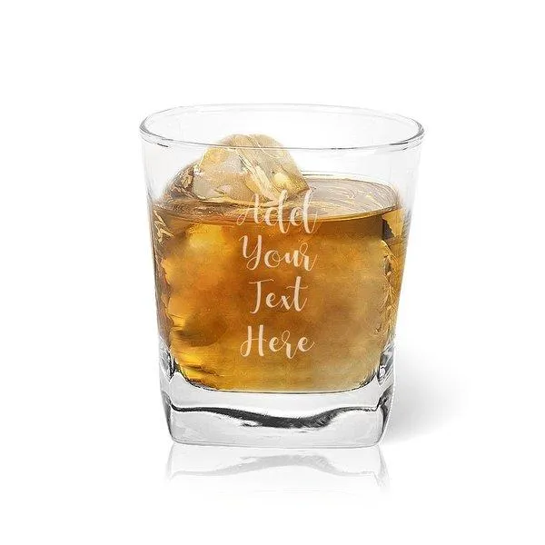 Add Your Own Message Tumbler Glass