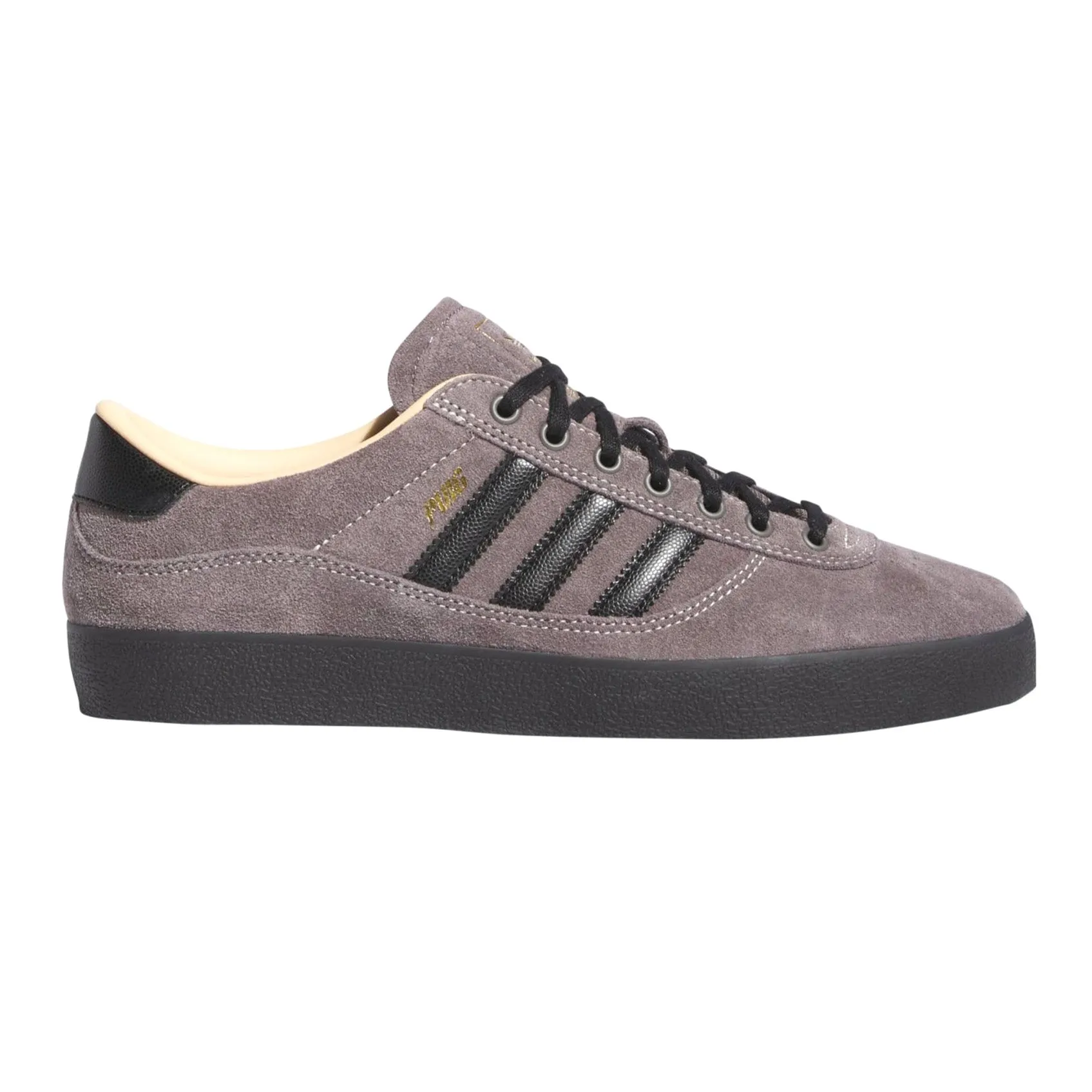 Adidas Puig Indoor Skateboard Shoe - Charcoal/Black/White