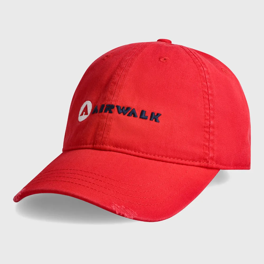 Airwalk  Linear Dad Cap Red