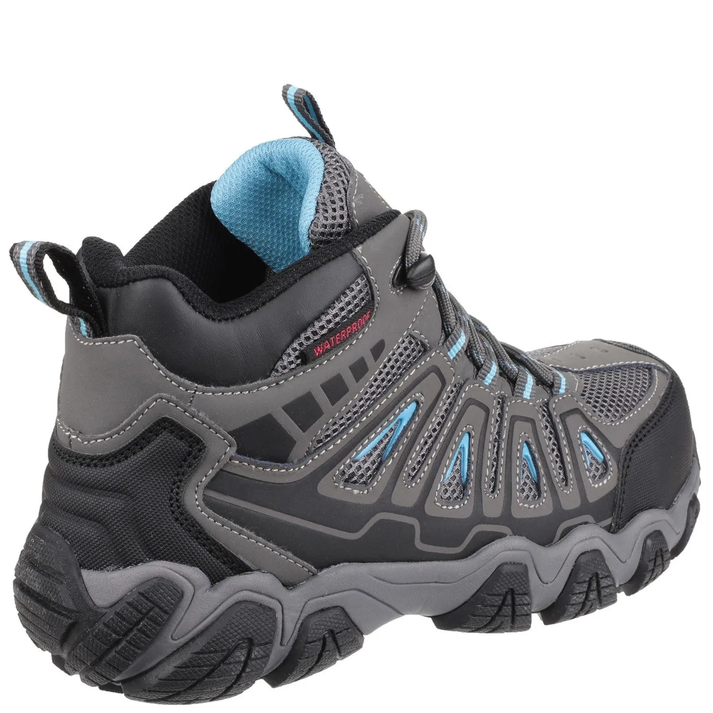 Amblers Safety AS802 Waterproof Non-Metal Ladies Safety Hiker S3 Grey