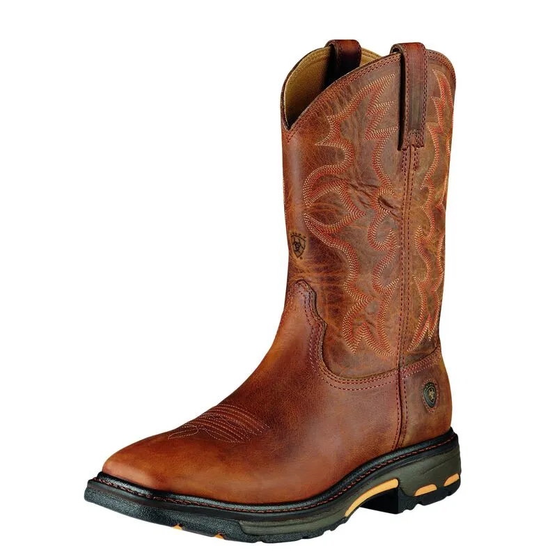 ARIAT Men's Workhog Wide Square Toe Steel Toe 10007044