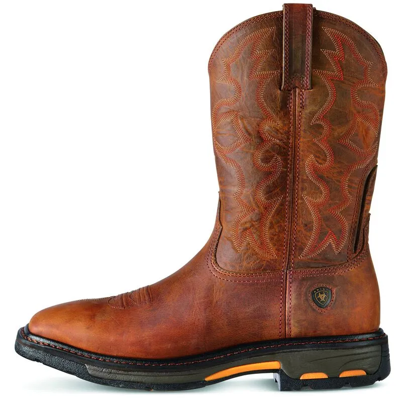 ARIAT Men's Workhog Wide Square Toe Steel Toe 10007044