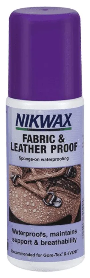 AT010 Nikwax Fabric and Leather Proof - 125ml