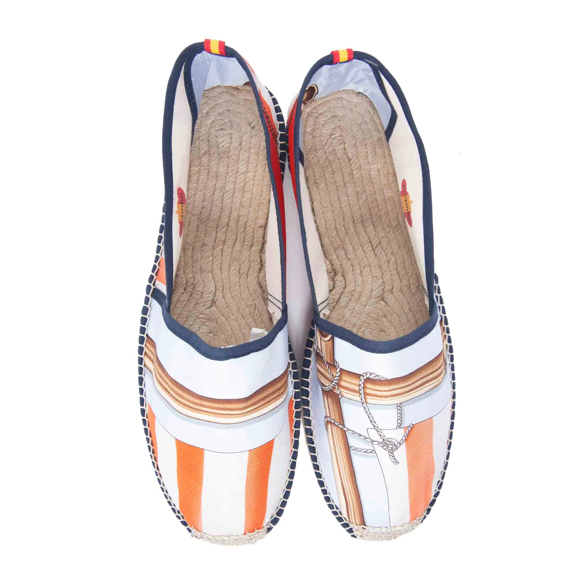 BANDIERA Orange Classic Espadrilles