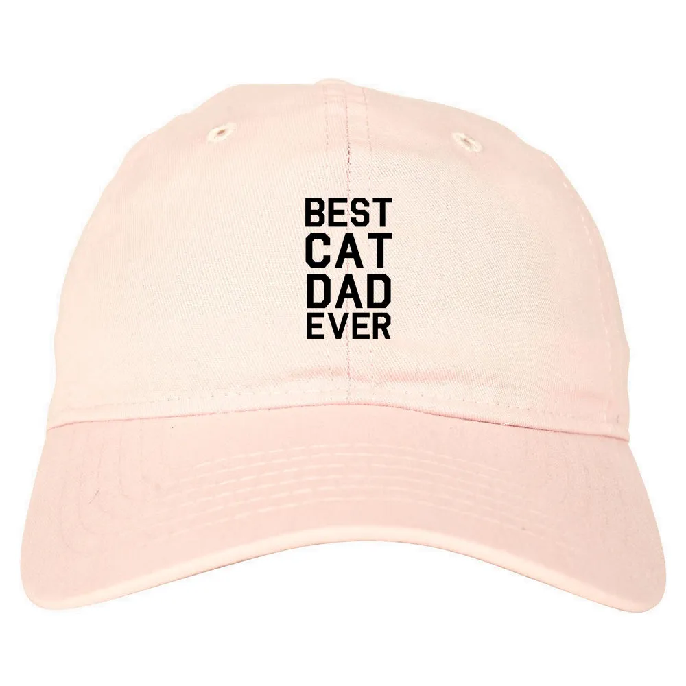 Best Cat Dad Ever Mens Dad Hat Baseball Cap