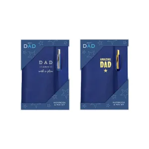 Best Dad Luxury A5 Notebook & Pen Set