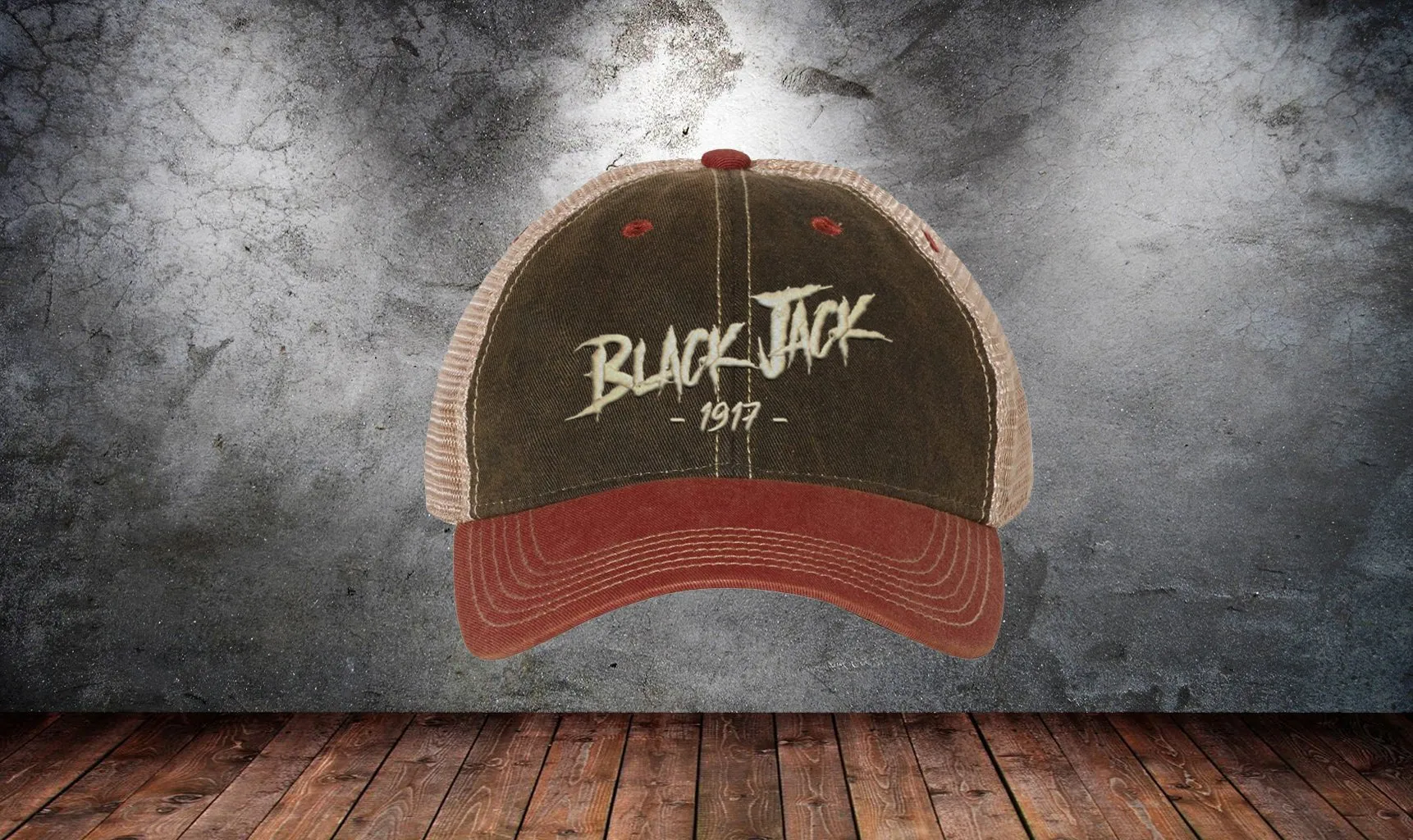 Black Jack 1917 Dad Hats