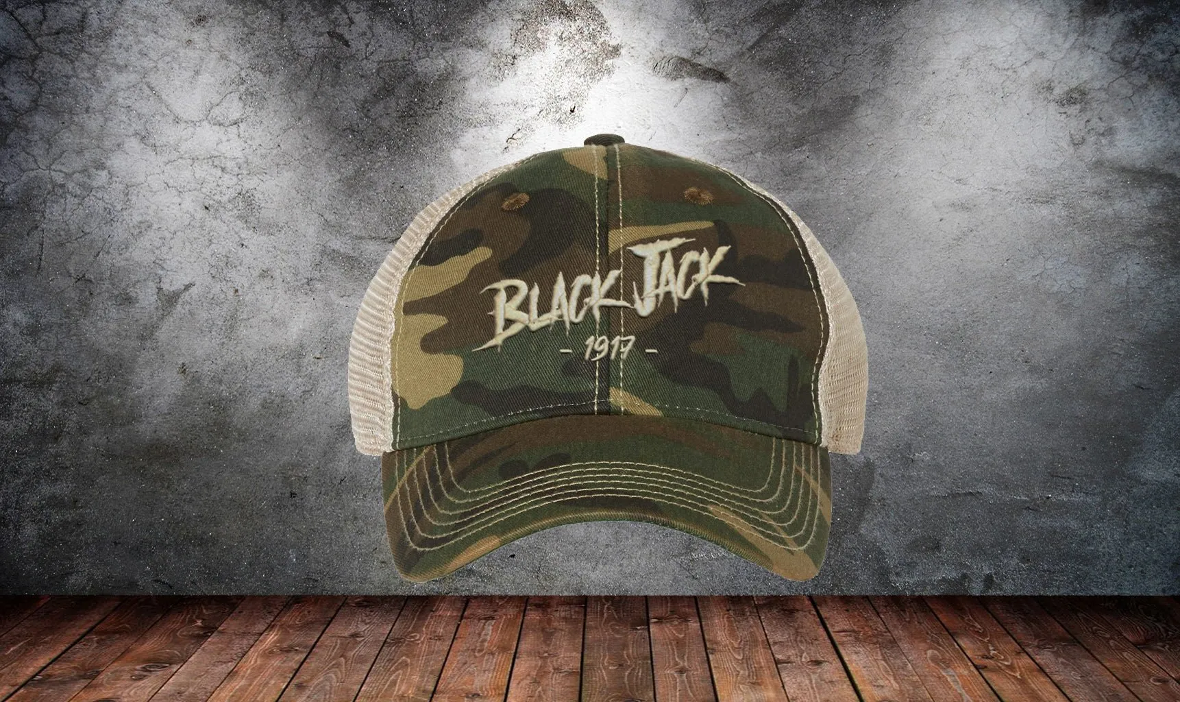 Black Jack 1917 Dad Hats