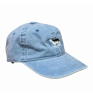 Black Sheep Icon Unstructured Dad Hat Vintage Wash Denim