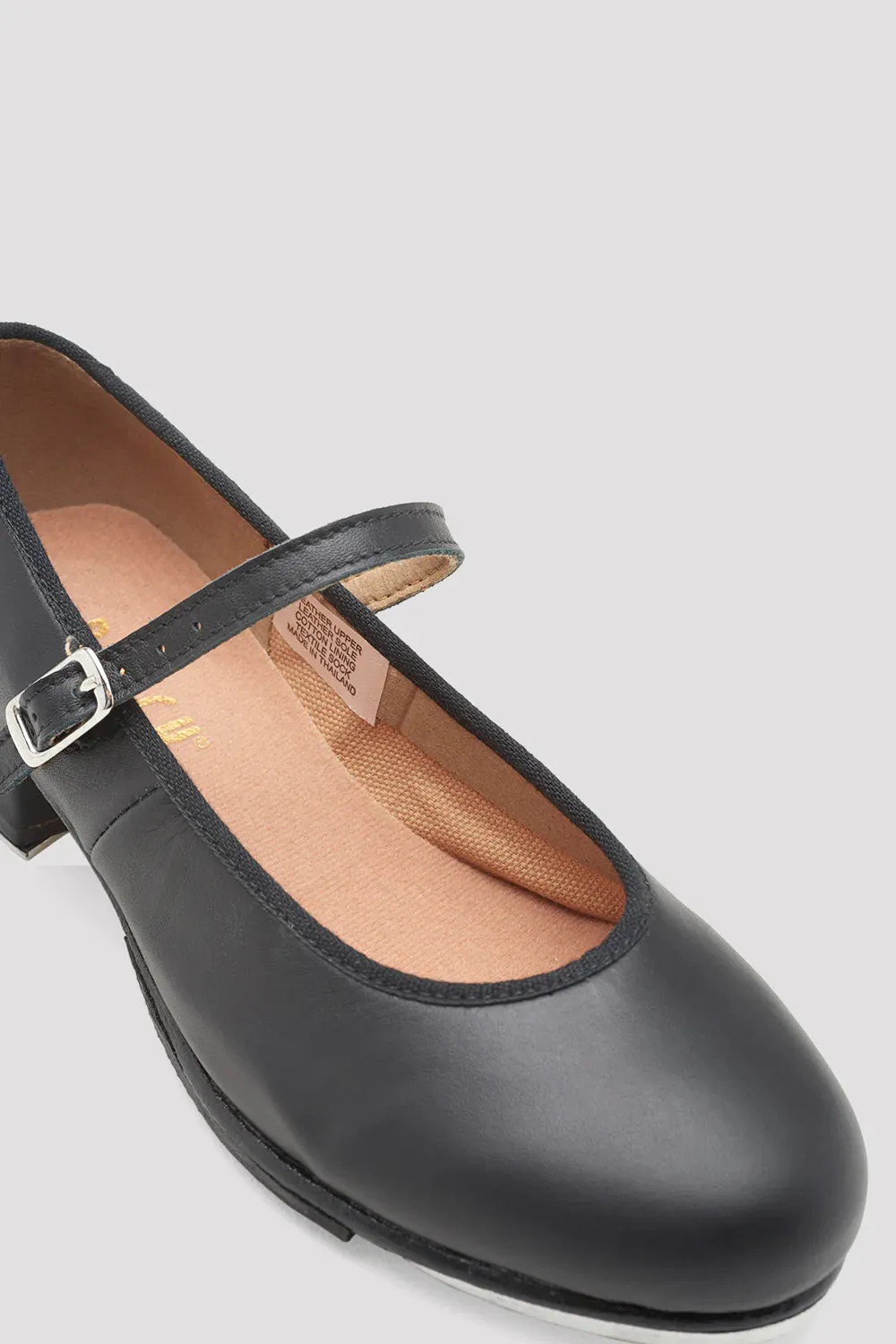 Bloch Ladies Black Tap-On Leather Tap Shoes