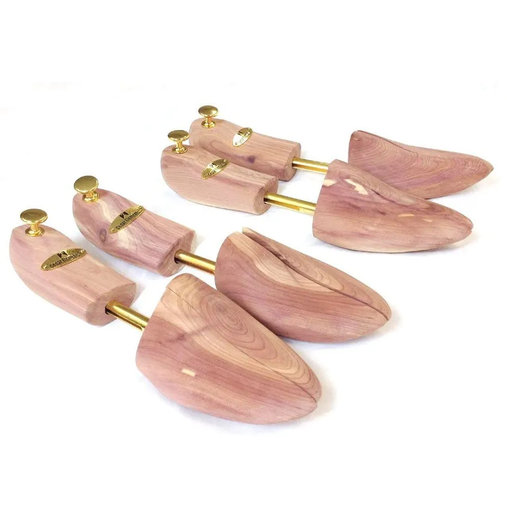 Cedar Elements | Split-Toe Cedar Shoe Trees 2 Pack