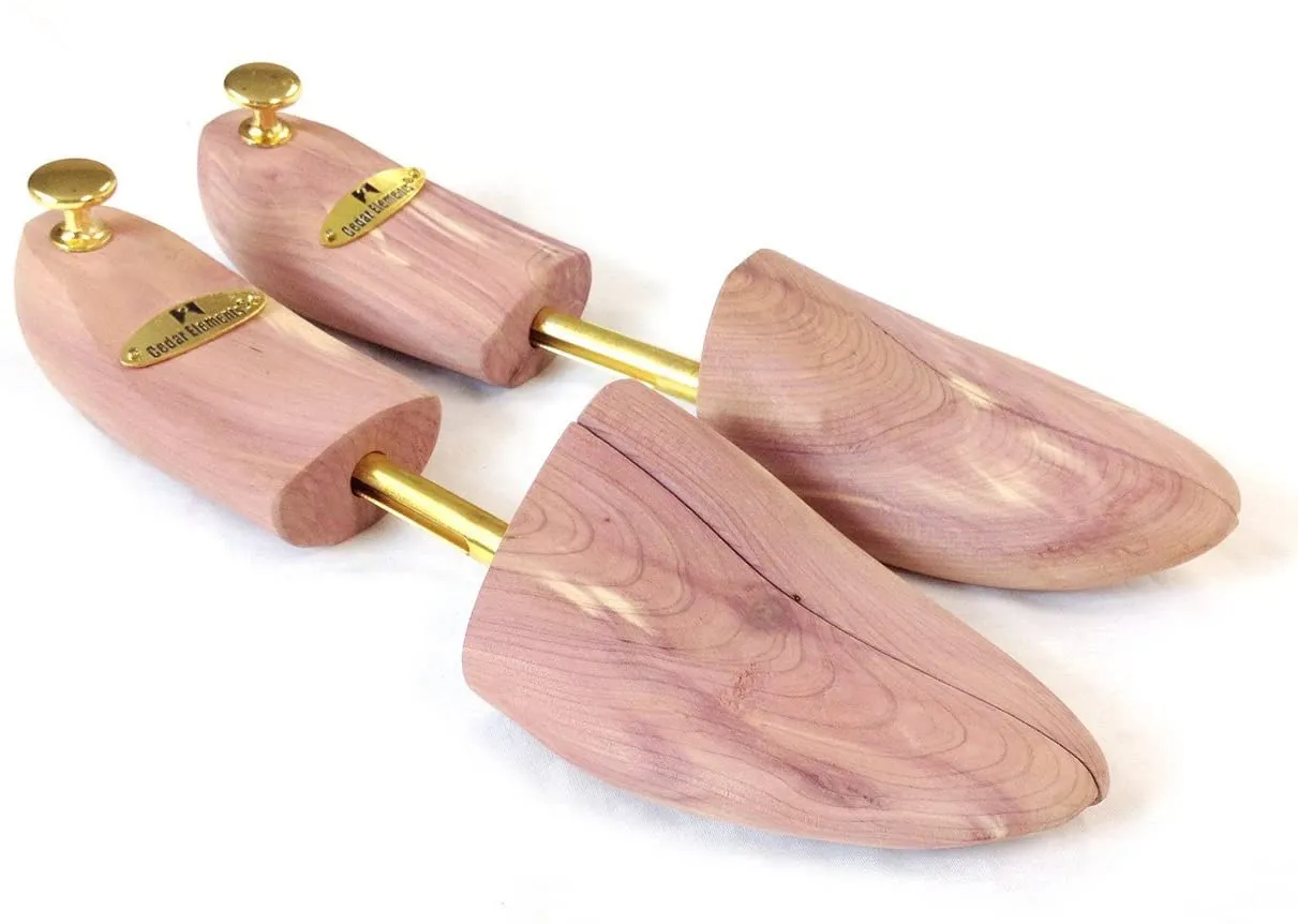 Cedar Elements | Split-Toe Cedar Shoe Trees 2 Pack