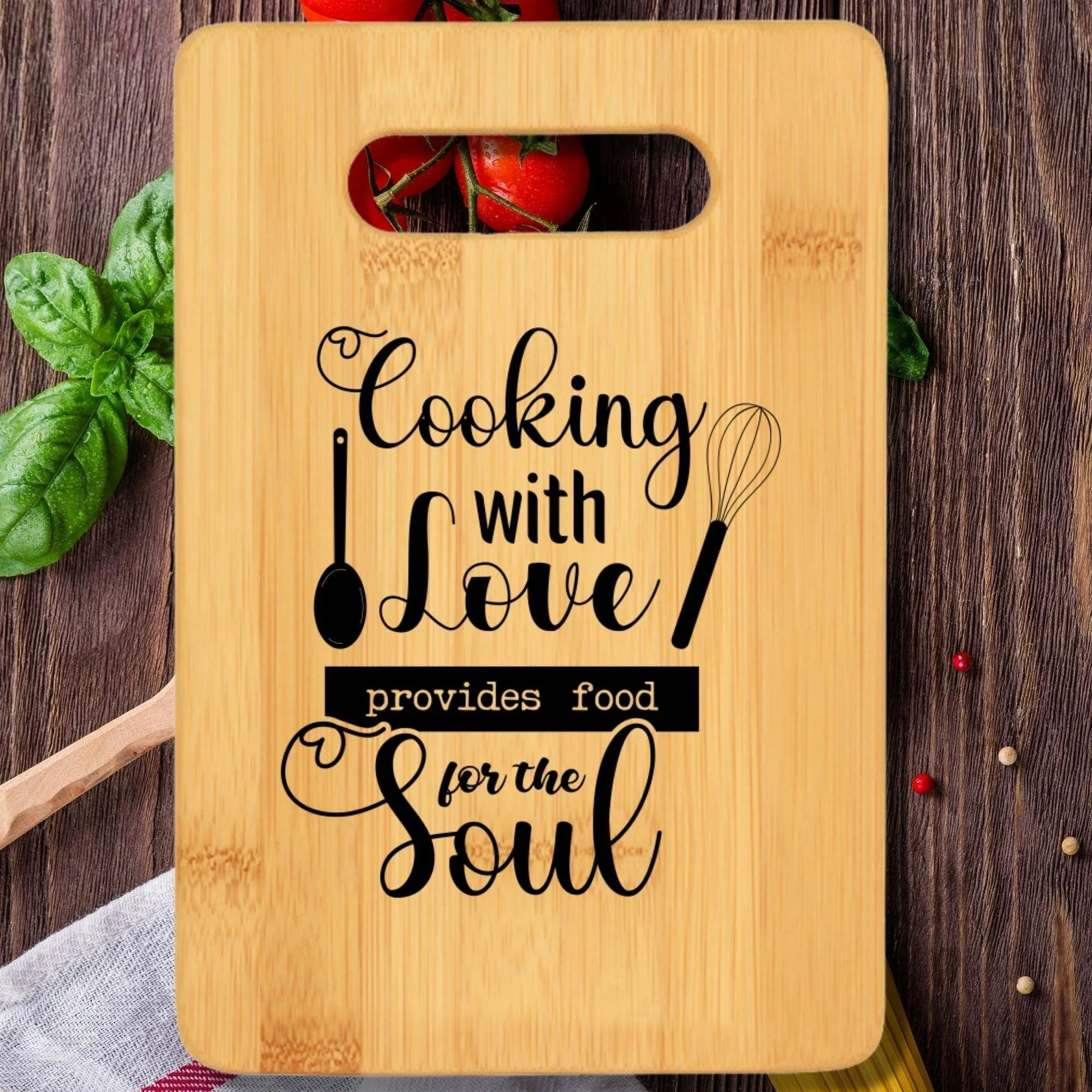 Cooking With Love Provides Food for the Cutting Board v2