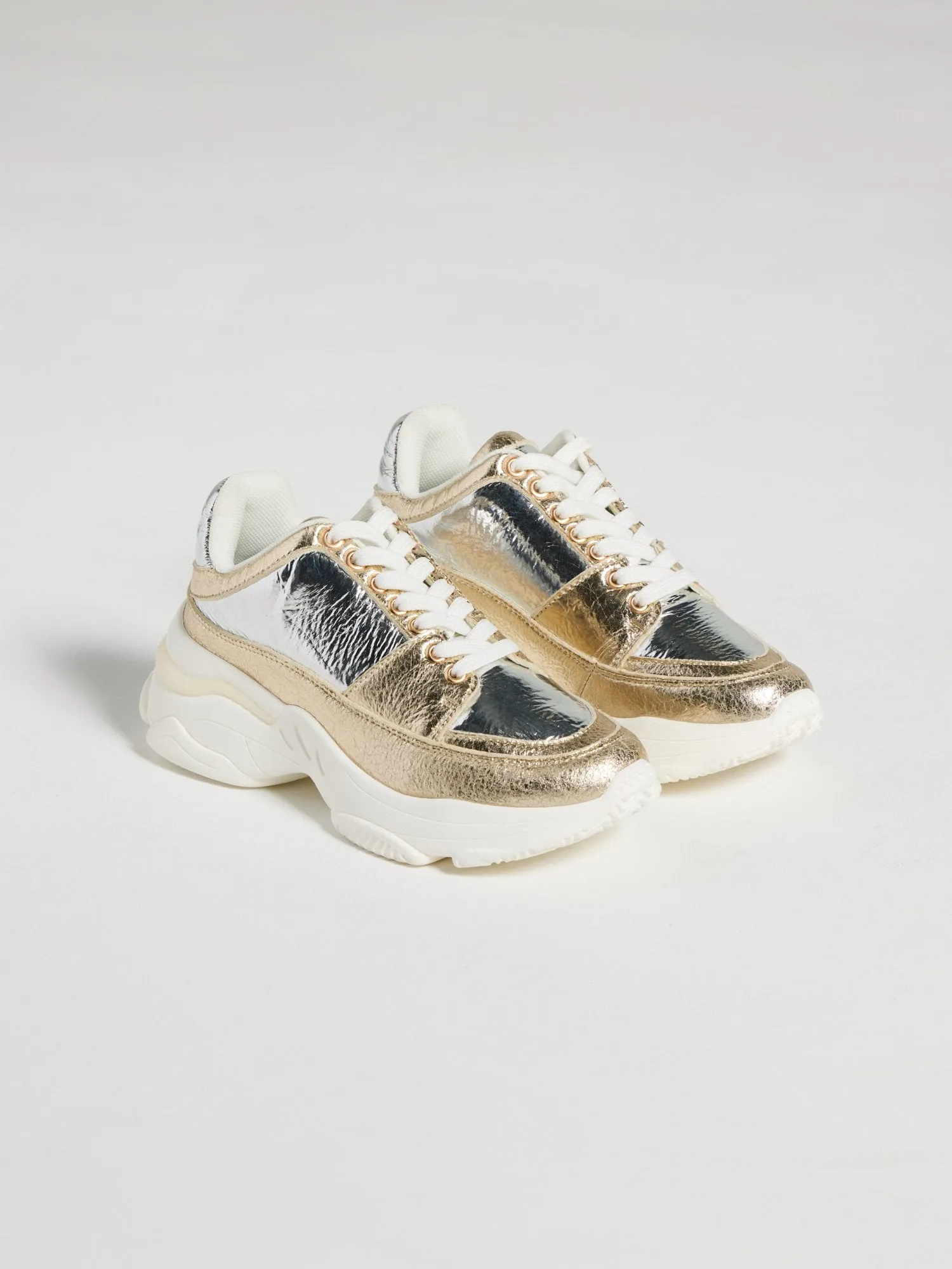 Cydnee Metallic Dad Sneaker