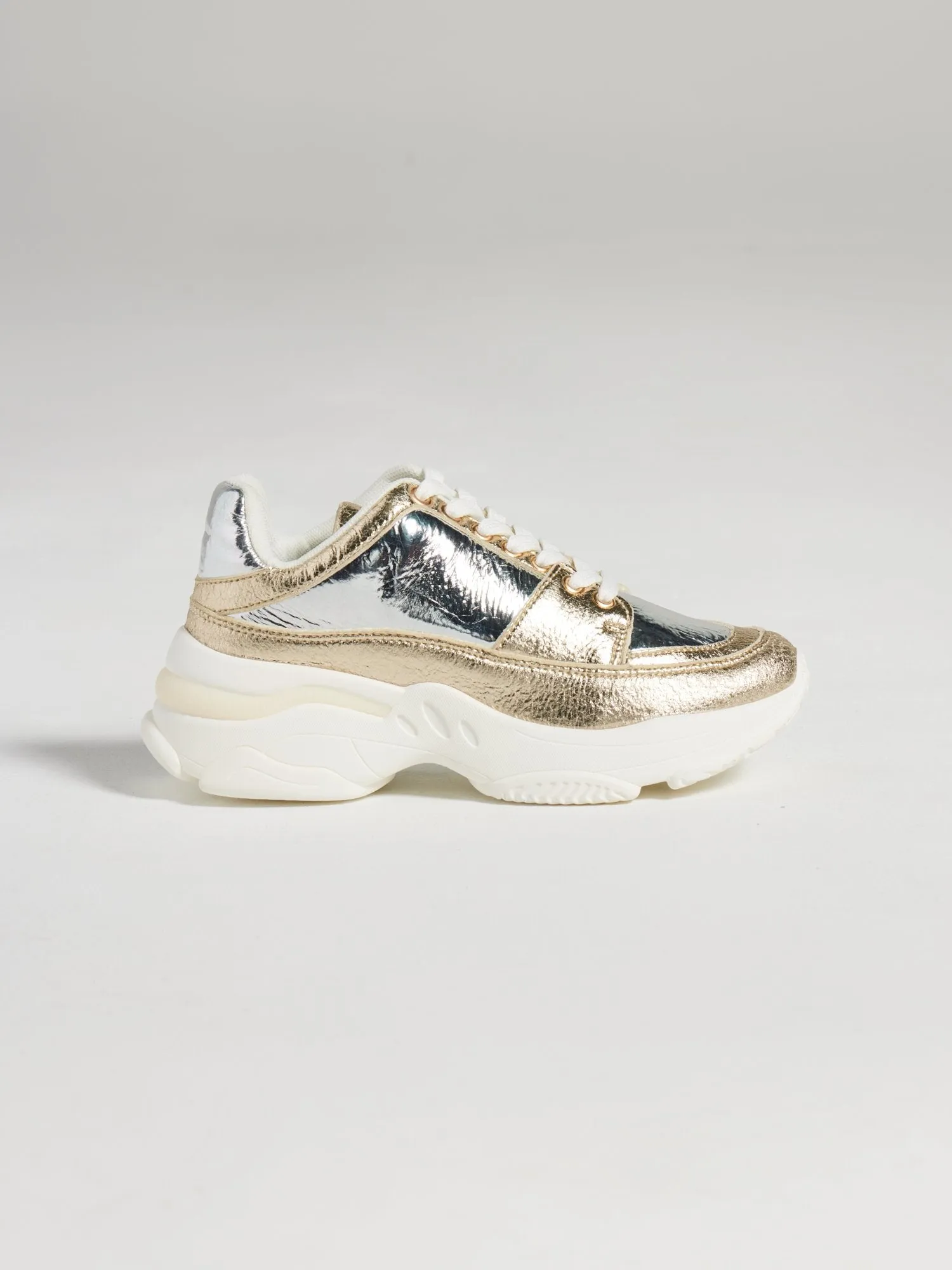 Cydnee Metallic Dad Sneaker