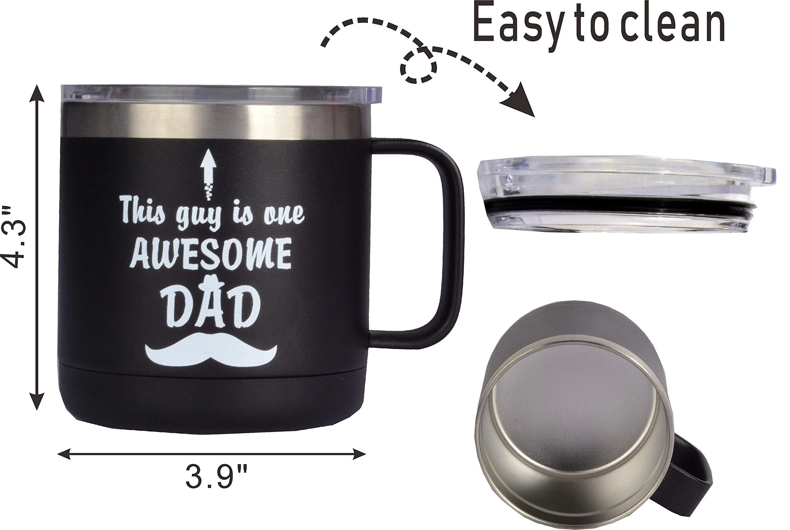 Dad Birthday Gift, This Guy is One Awesome Dad Coffee Mug, Gifts for Father, Dad Gifts