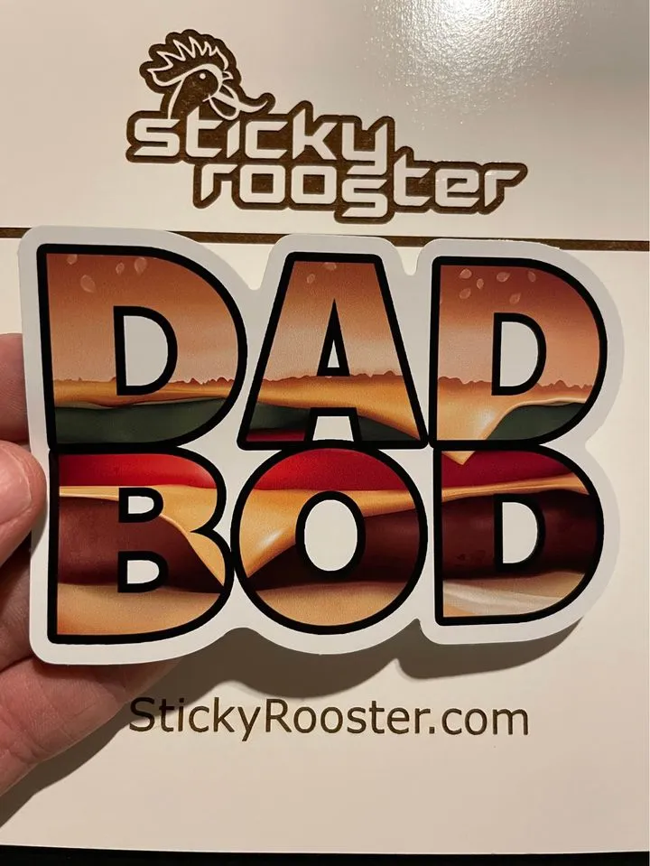 Dad Bod sticker