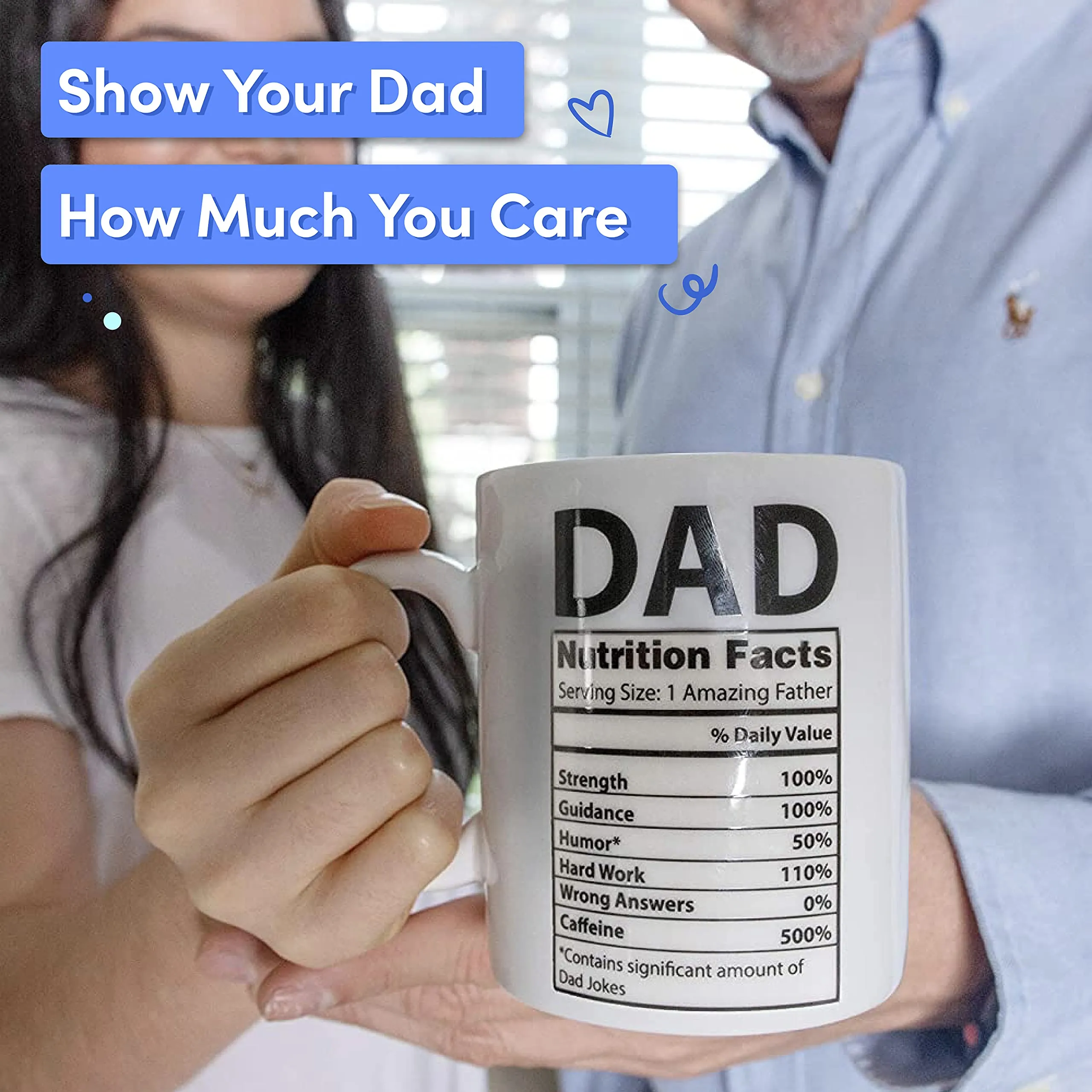 Dad Mug Birthday Gift From Daughter - Stocking Stuffer Ideas For The World'S Best Dad