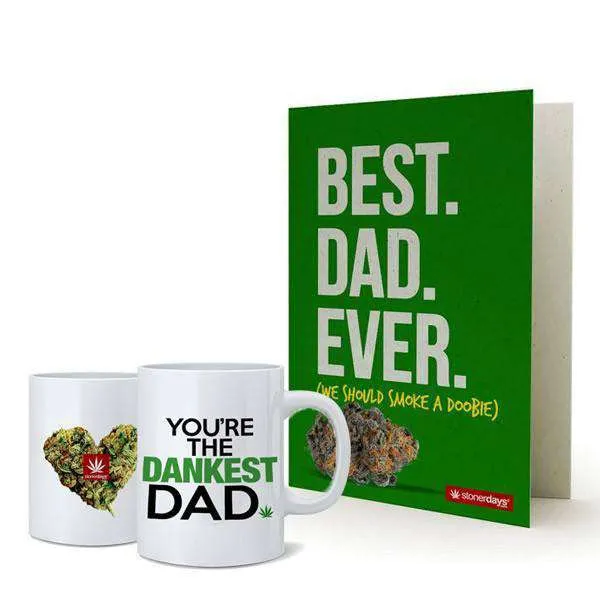 DANKEST DAD MUG   CARD COMBO