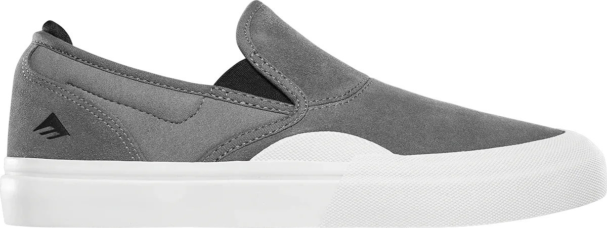 Emerica Shoes Wino G6 Slip-On - Gray/Black/White