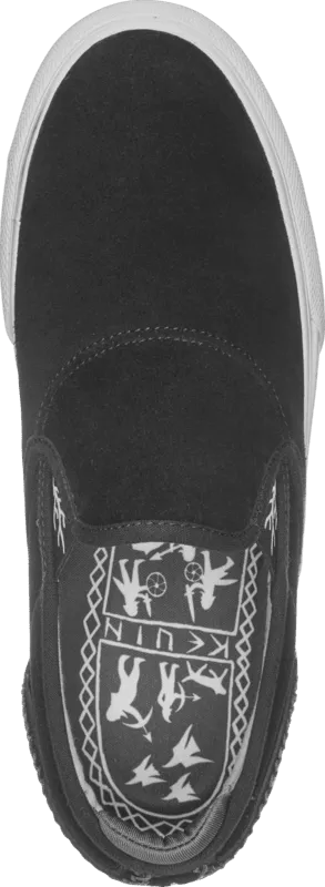 EMERICA Wino G6 Slip On Shoes Black/White/White