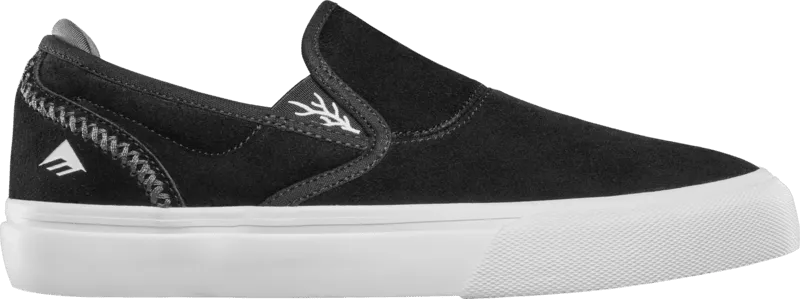 EMERICA Wino G6 Slip On Shoes Black/White/White