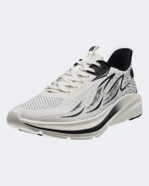 Erke Cushioning Men Running Shoes White/Black