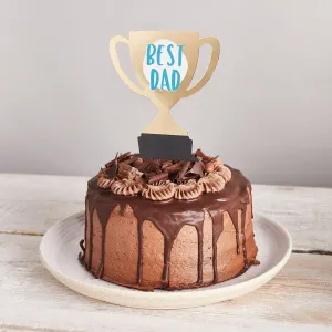 Father's Day 'Best Dad' Cake Topper