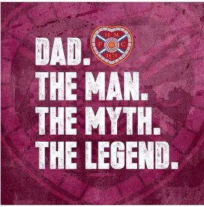 FD04 Fathers Day Card - Dad, Man, Myth, Legend