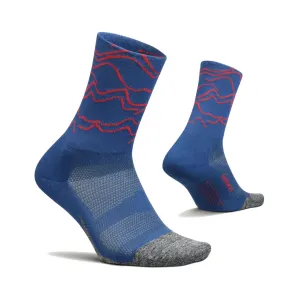 Feetures Elite Light Cushion Mini Crew - Rogue Blue