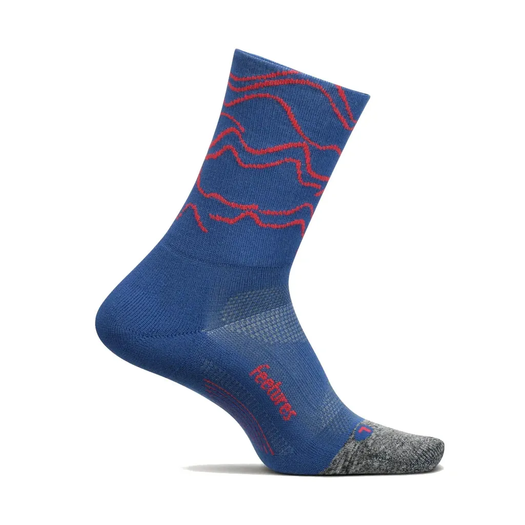 Feetures Elite Light Cushion Mini Crew - Rogue Blue