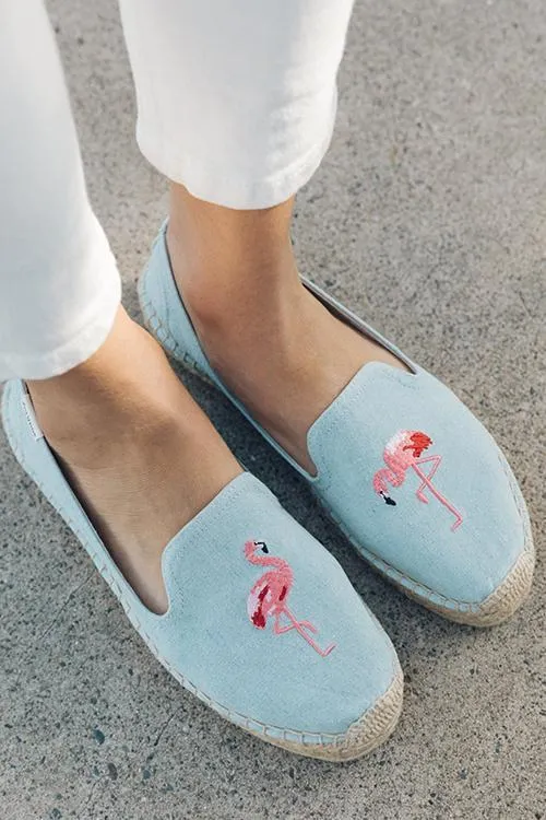 Flamingo Slipper Espadrilles