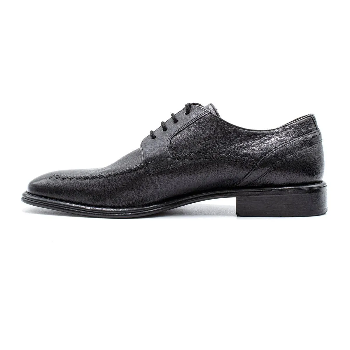 Gabor Square Toe Formal Lace Ups Leather Black Colour For Men