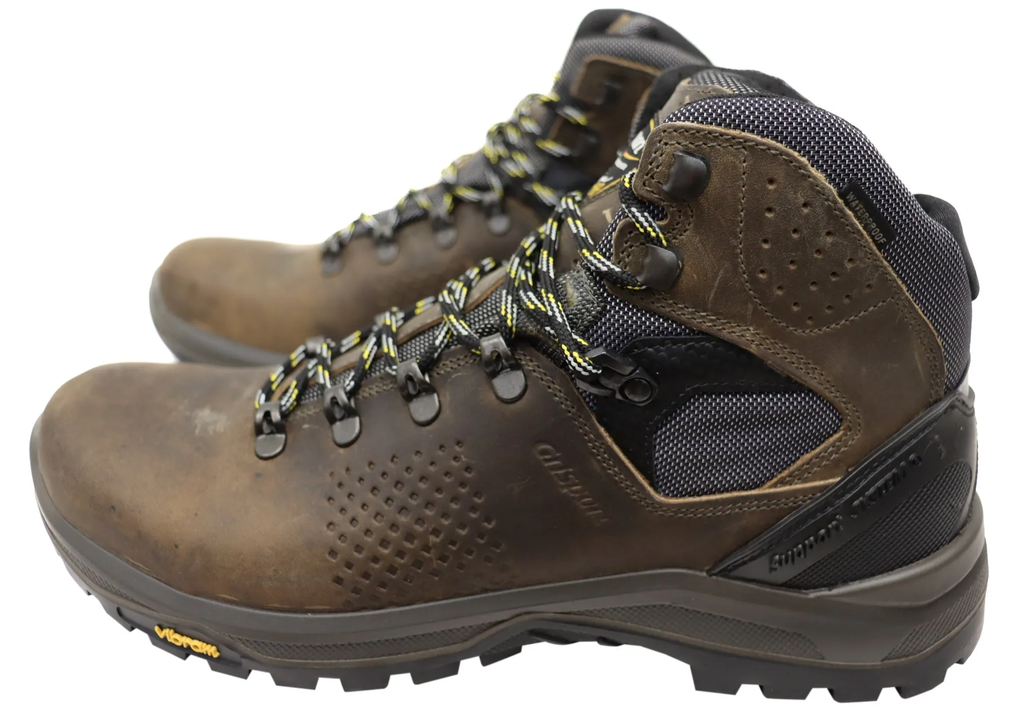 Grisport Mens Pinnacle Mid Hiking Waterproof Boots Made In Italy