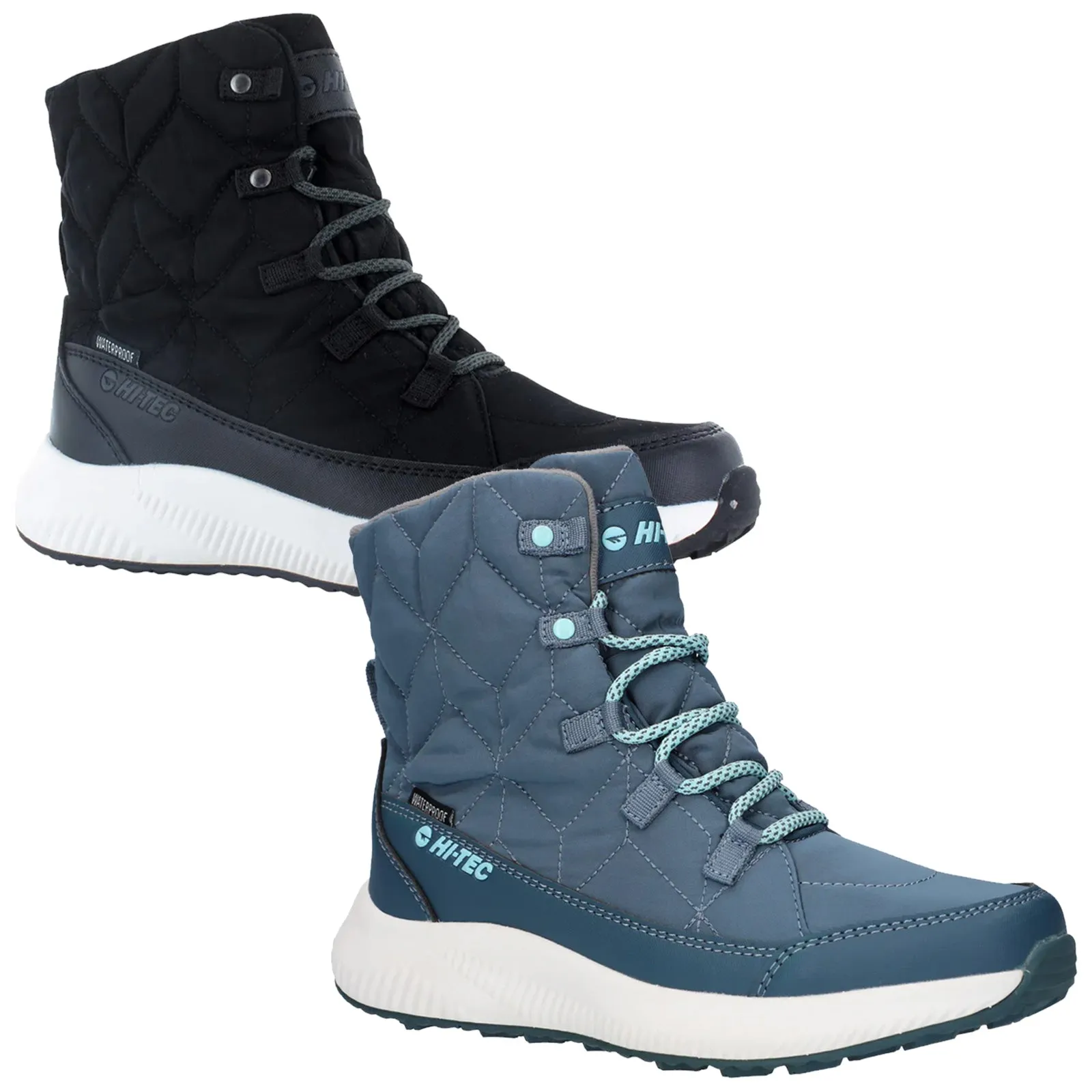 Hi-Tec Ladies Quilty Waterproof Boots