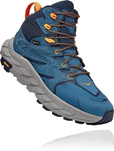 Hoka Men's Anacapa Mid GTX Hiking Boot (Real Teal/Outer Space)