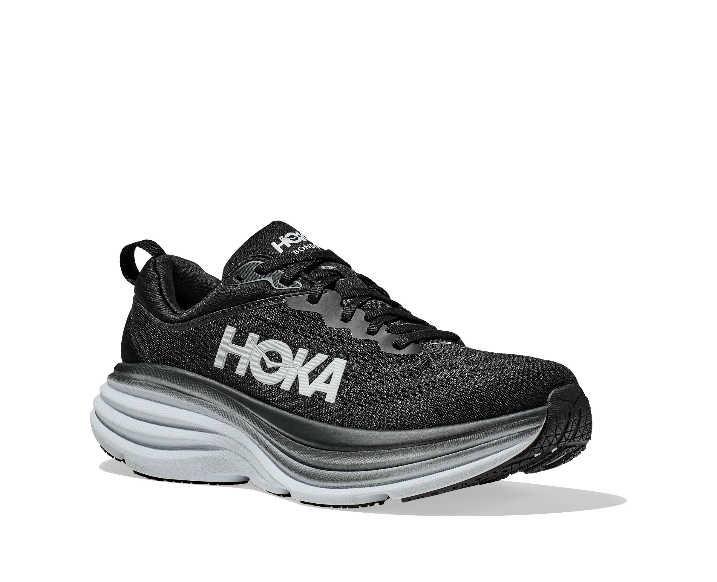 Hoka Women's Bondi 8 - Black/White