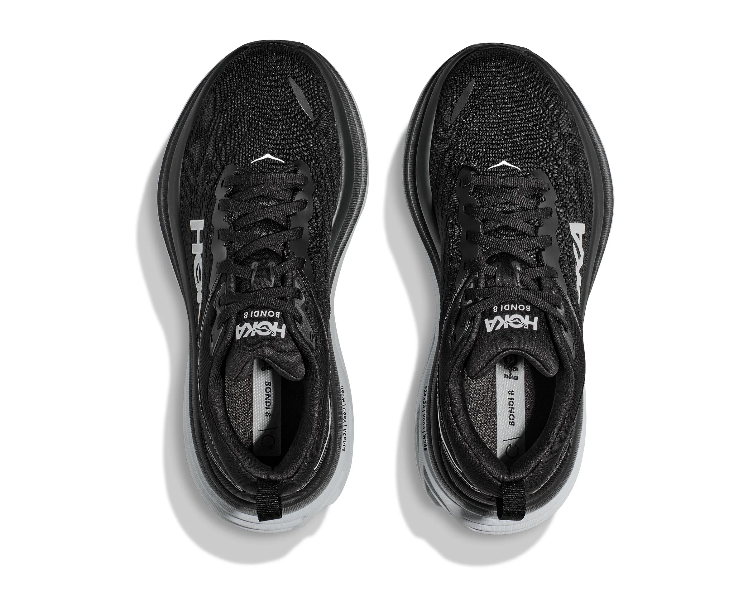 Hoka Women's Bondi 8 - Black/White