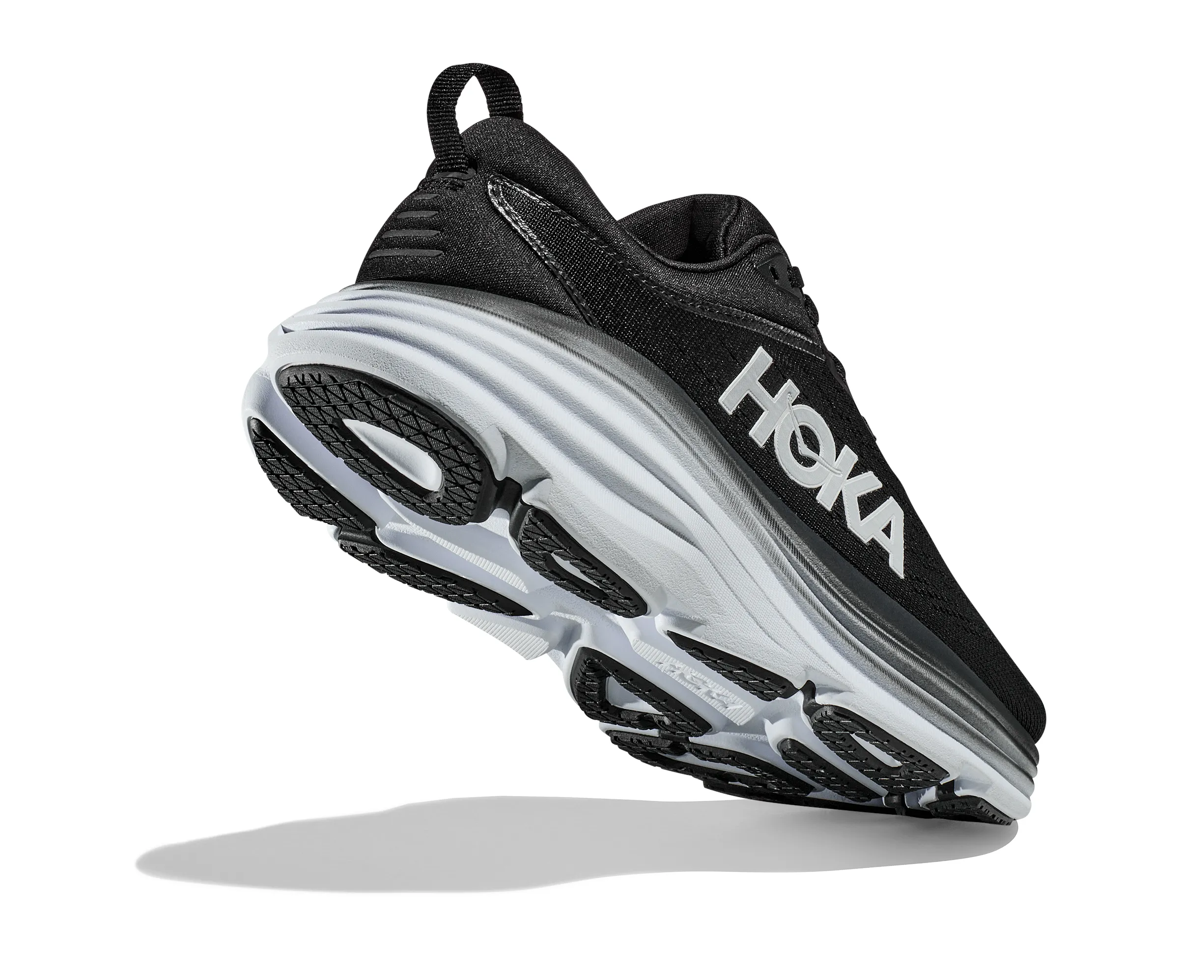 Hoka Women's Bondi 8 - Black/White