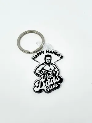 Hot Dad's Club Keychain