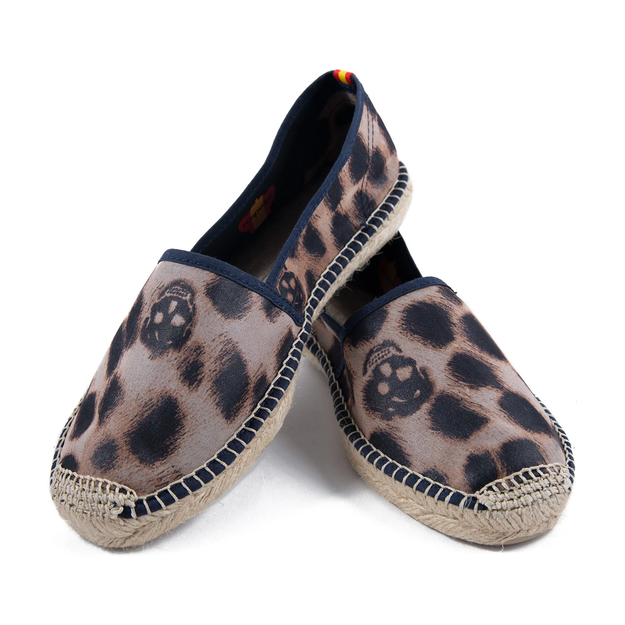 JAMIE Leopard Classic Espadrilles