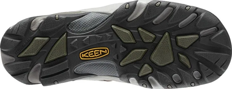 'Keen Utility' Men's Flint Low EH Steel Toe - Grey / Black