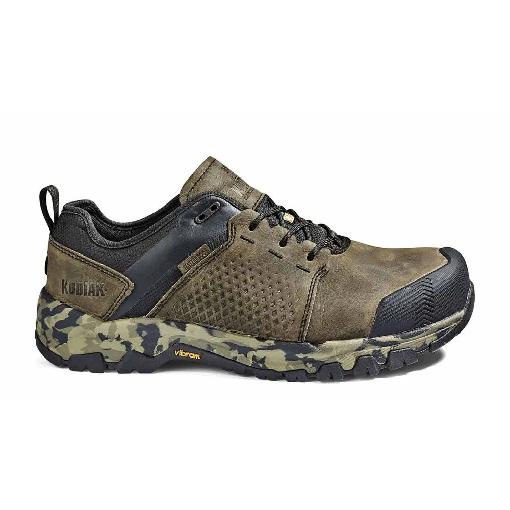 Kodiak Quest Bound Low Men's Waterproof Composite Toe Work Shoe KD0A4TF3CFG - Camo