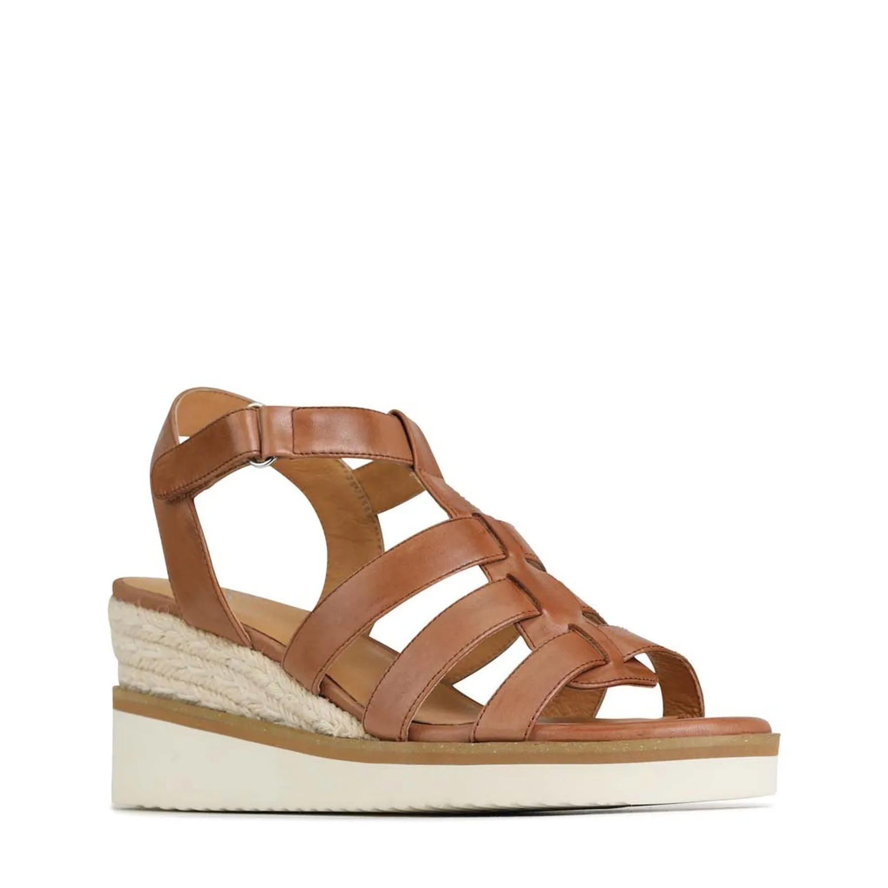 LANA LEATHER ESPADRILLES SANDALS