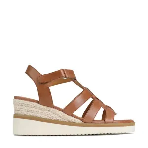 LANA LEATHER ESPADRILLES SANDALS