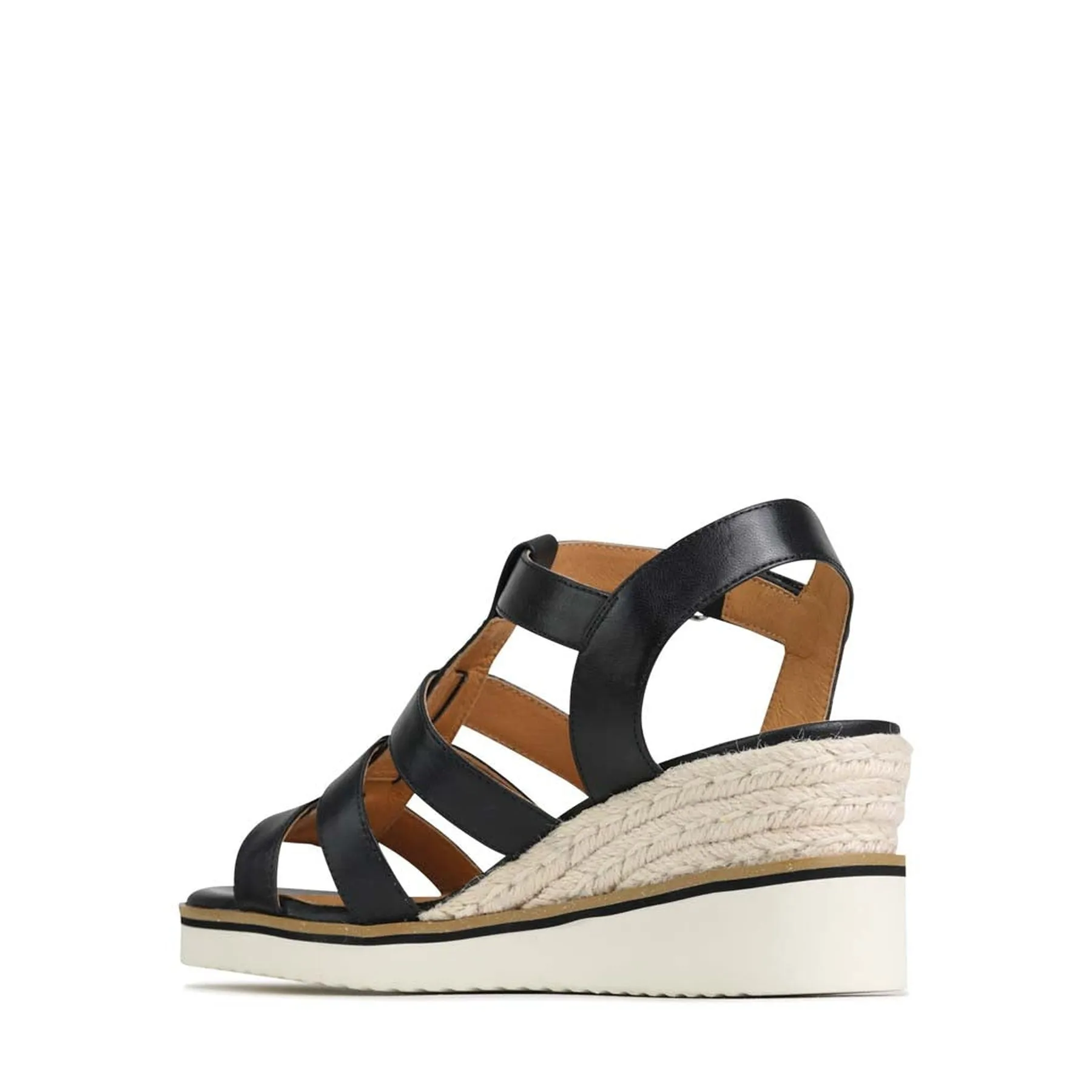 LANA LEATHER ESPADRILLES SANDALS