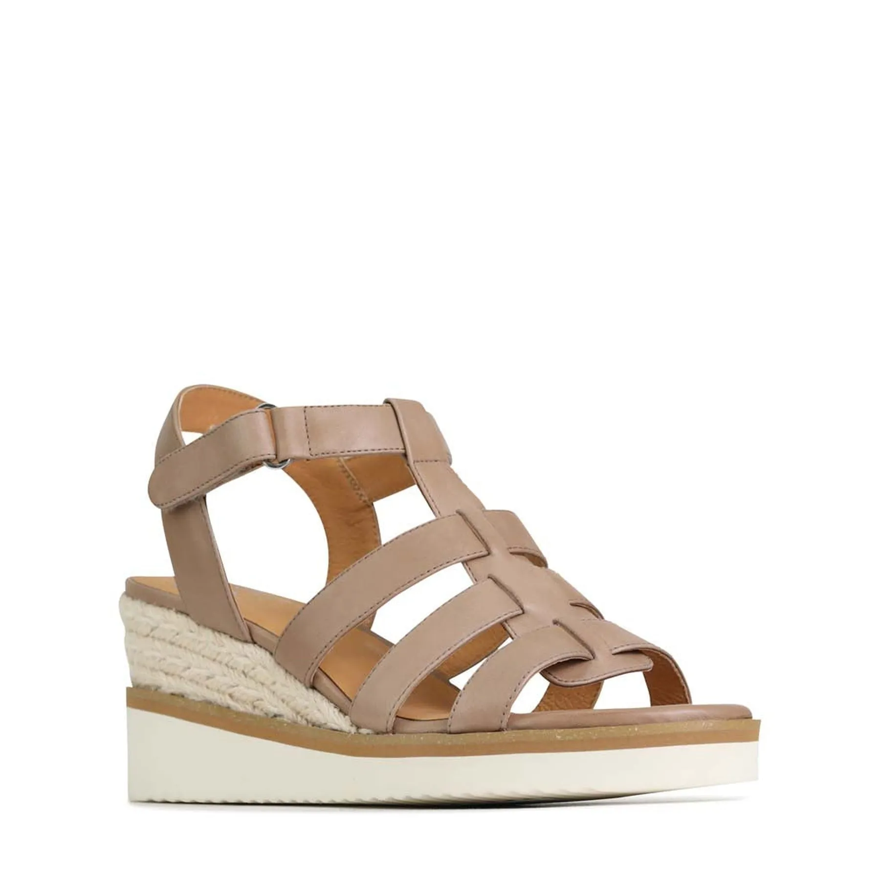 LANA LEATHER ESPADRILLES SANDALS