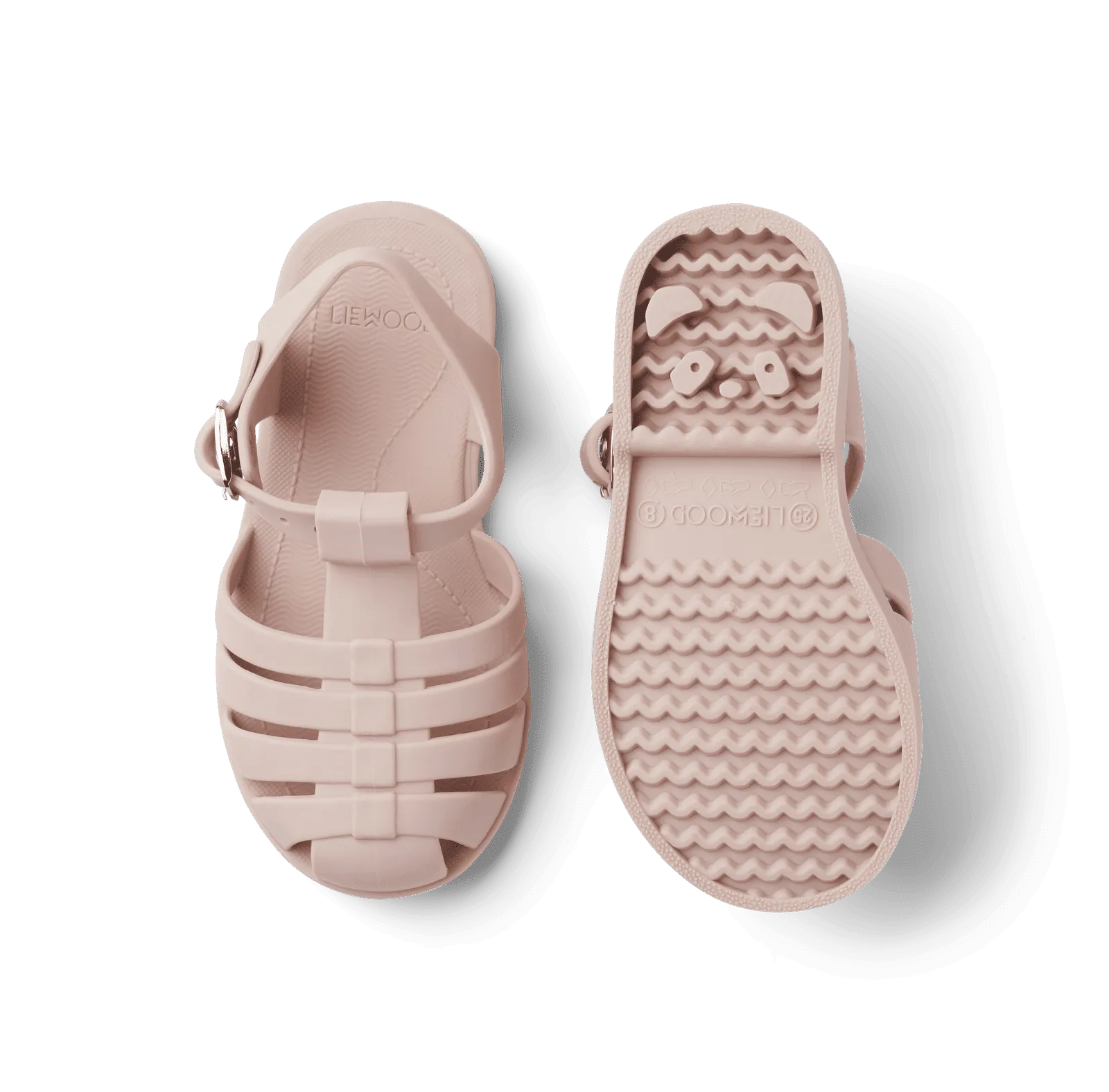 Liewood Kids Bre Sandals | Rose/Peppermint/Golden Caramel/Mustard | Liewood Jelly Sandals